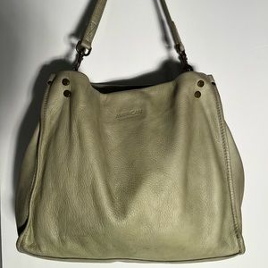 American Leather Company Sage Purse